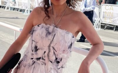 Presse : Une robe d&rsquo;Andenne sur les marches de Cannes : la belle histoire de la styliste Séverine Mawet et d&rsquo;un message vieux de 10 ans